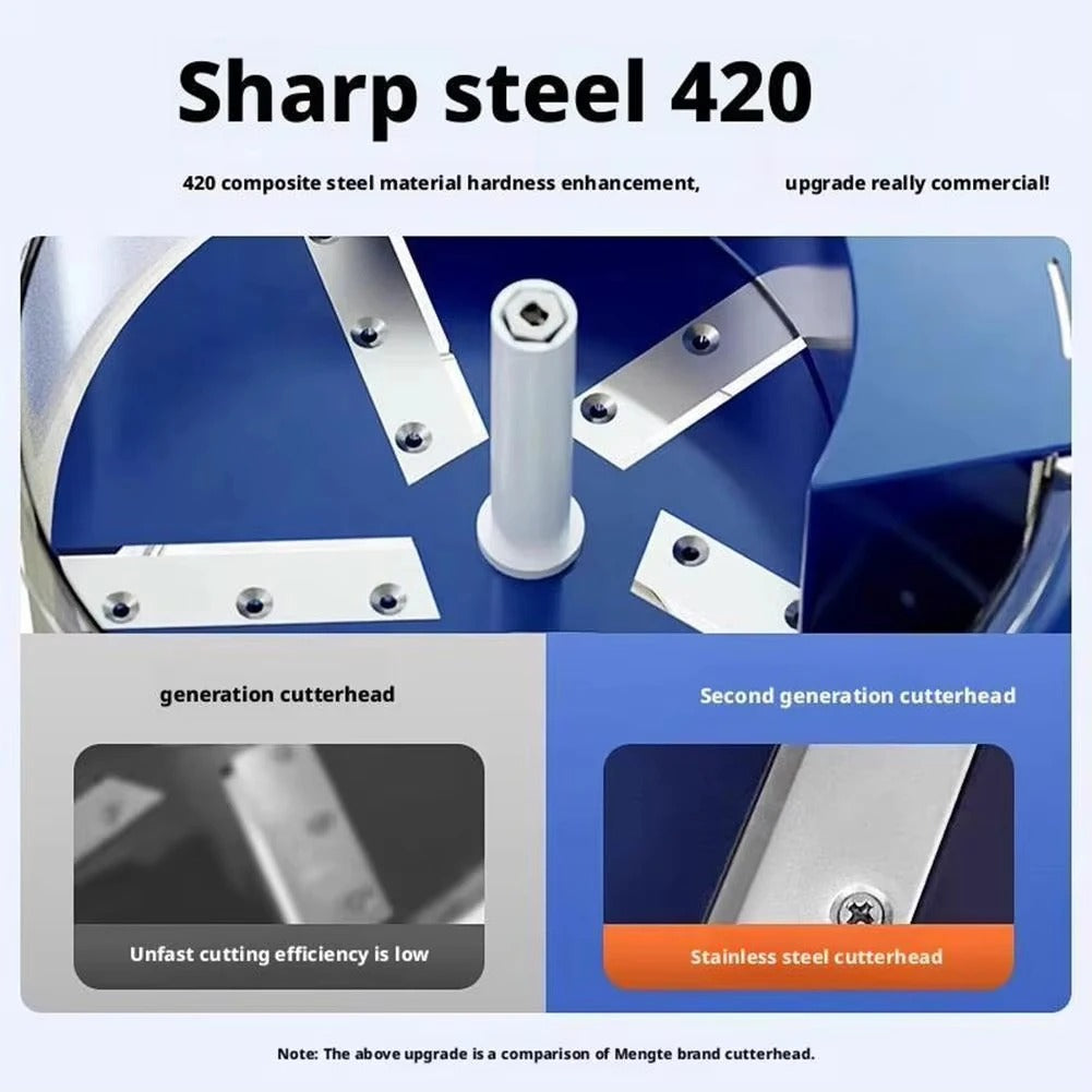 Automatic Electric Grape & Cherry Peeler - Stainless Steel
