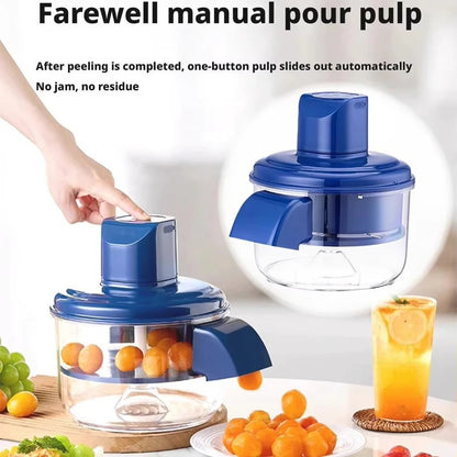 Automatic Electric Grape & Cherry Peeler - Stainless Steel